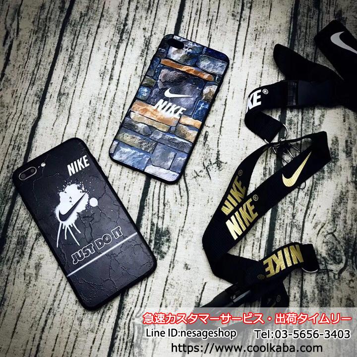 ナイキ Nike Galaxy S8 S8 ケース ストラップ付き ギャラクシーs9 Note8ケース Nike カップル