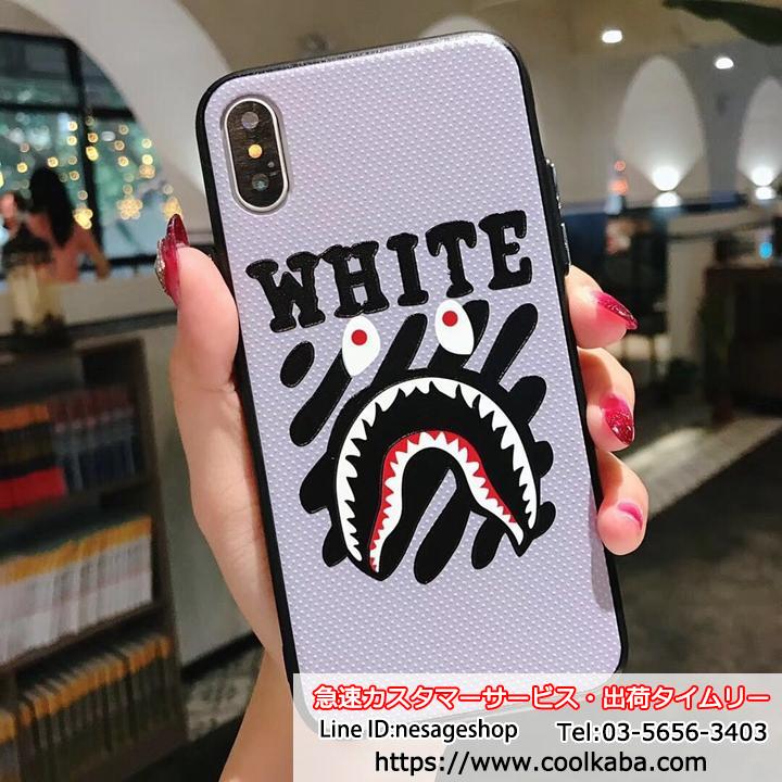 iphone XS/XCケース off-white