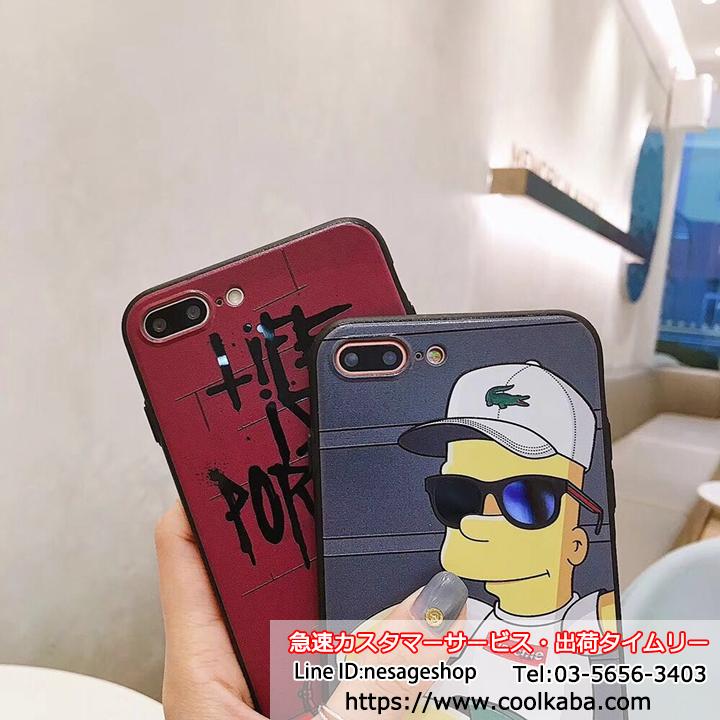 シュプリーム シンプソンズ iPhoneXケース SUPREME iPhone8Plus ケース