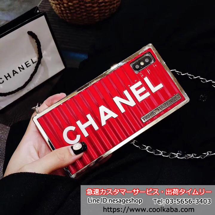 iphone8plus チェーン付き chanel