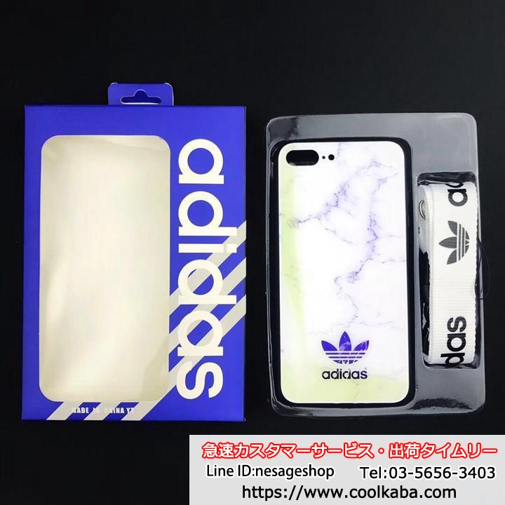 背面ガラスカバー ADIDAS IPHONE