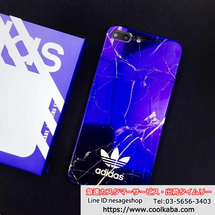 背面ガラスカバー ADIDAS IPHONE