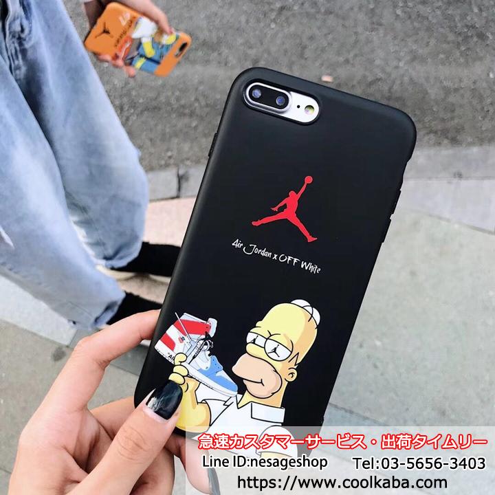 iPhone XS/XS マックスカバー Jordanｘoff white