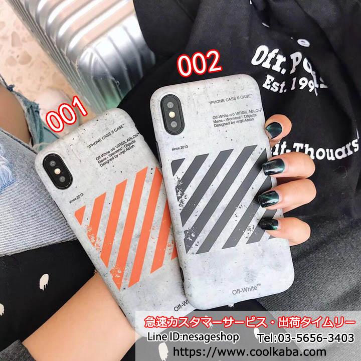 アイフォンX ケース Off-white 個性