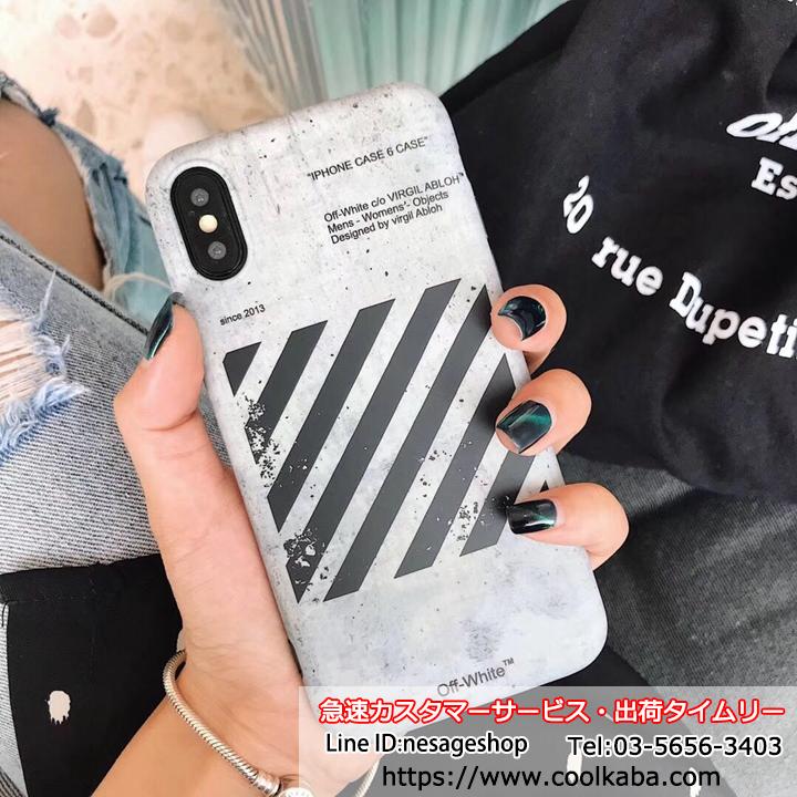 iPhoneXSマックスケース OFF-WHITE