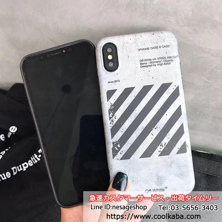 iPhoneXSマックスケース OFF-WHITE