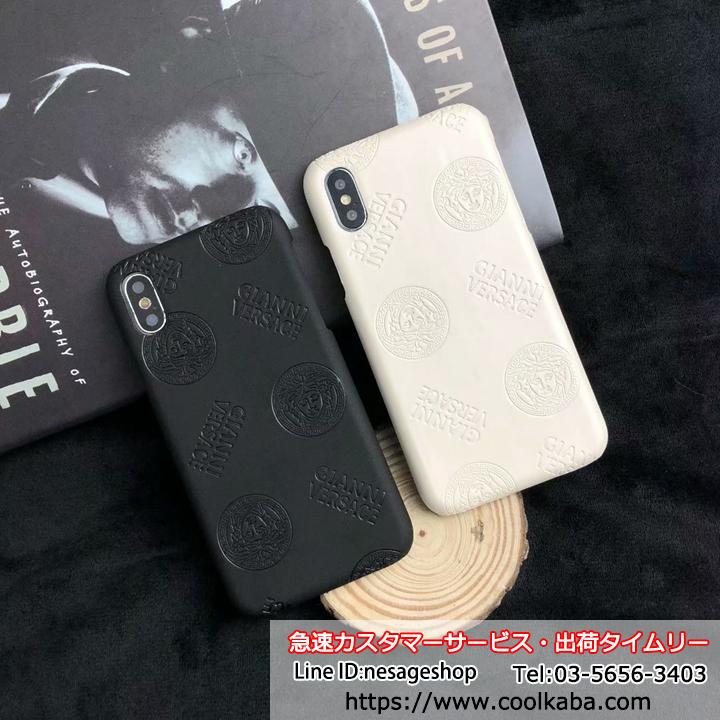 ヴェルサーチ iPhoneXRケース レザー