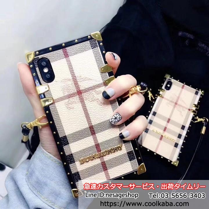 ブランド iPhoneXsMax カバー burberry