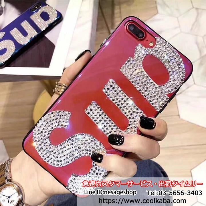 Supreme デコ iphone xr/xs maxケース シュプリーム iphonexs