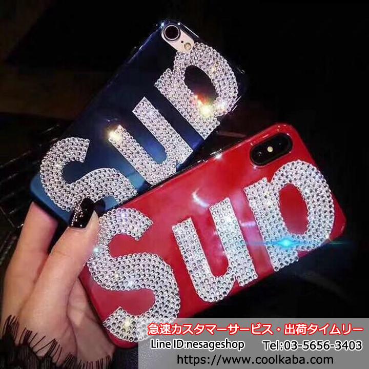 supreme iphone8plusカバー デコ