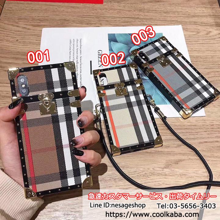 バーバリー iphone xr/xs maxケース