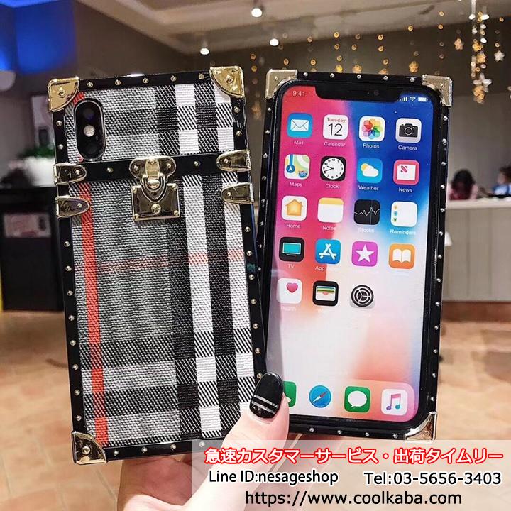 バーバリー iphone xr/xs maxケース