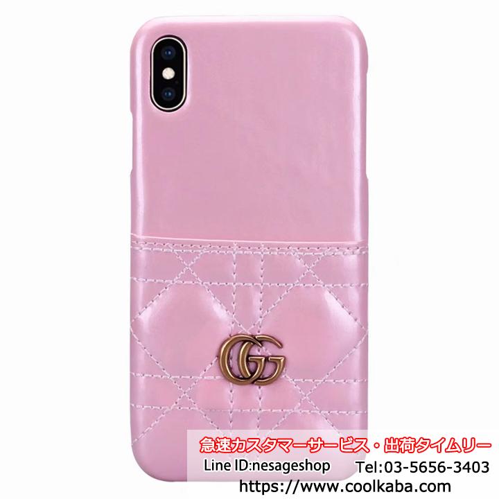 Gucci カード入れカバーiphone8/8plus