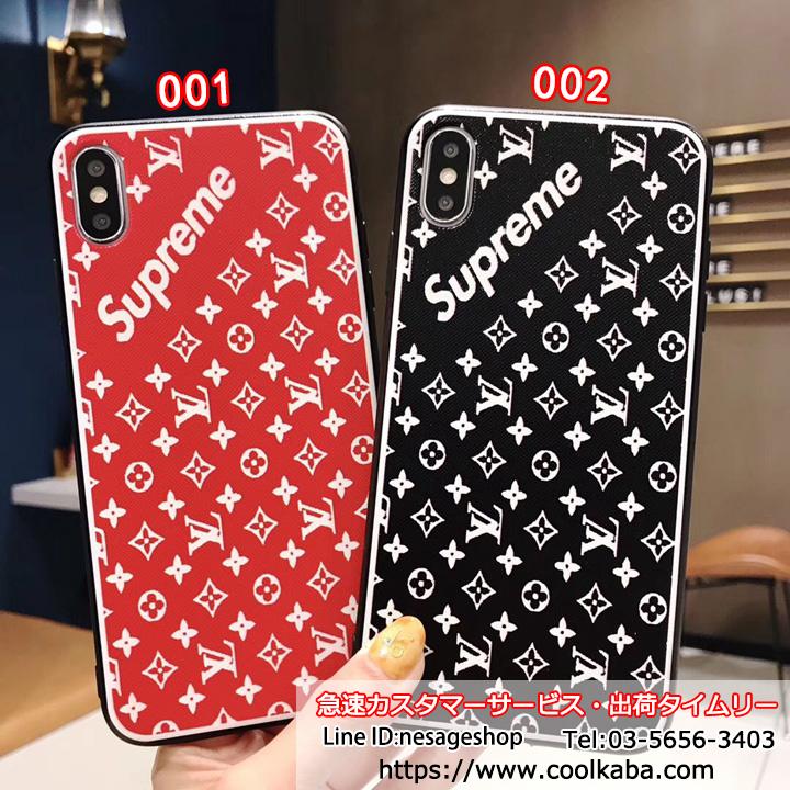 コラボiphonexrかばー lv supreme