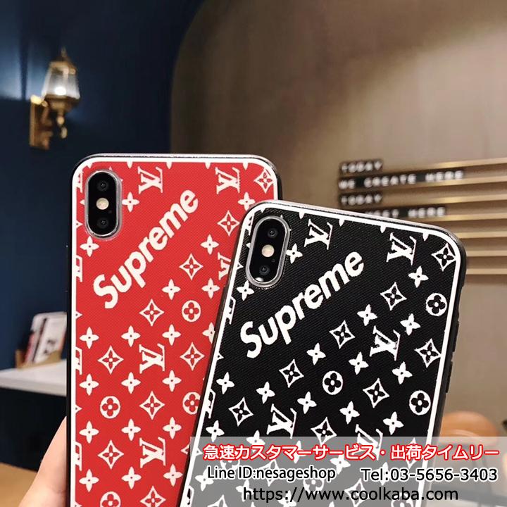 iphone8/8 plusケース シュプリームLV