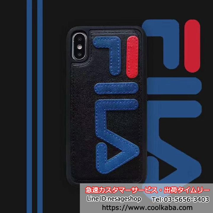 フィラ iphone xr/8 plusケース ファッション