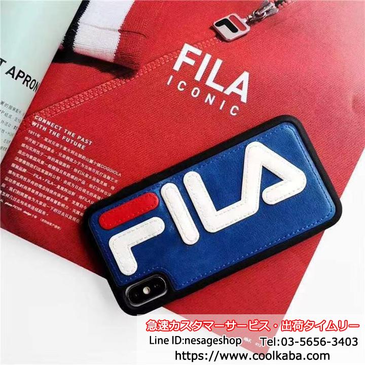 FILA ジャケットケースiphone8