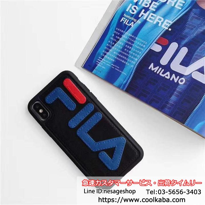 FILA ジャケットケースiphone8