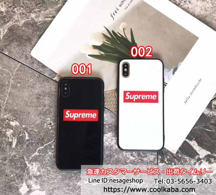 Supreme iphone xrケース カップル用