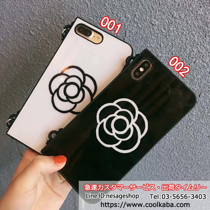 シャネル風 iphonexs maxケース 可愛い