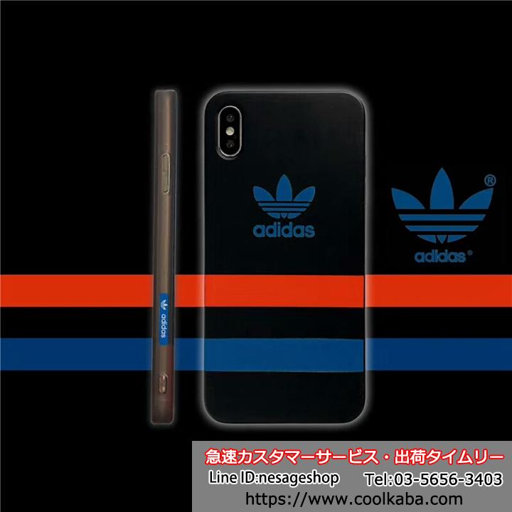adidas スポーツ風 iphone xrカバー
