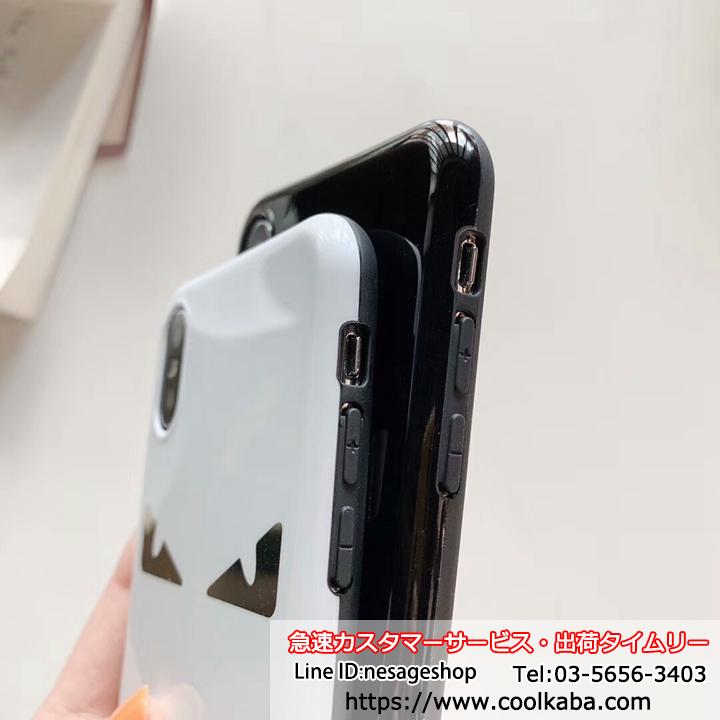 鏡面 iphone8plusケース フェンディ