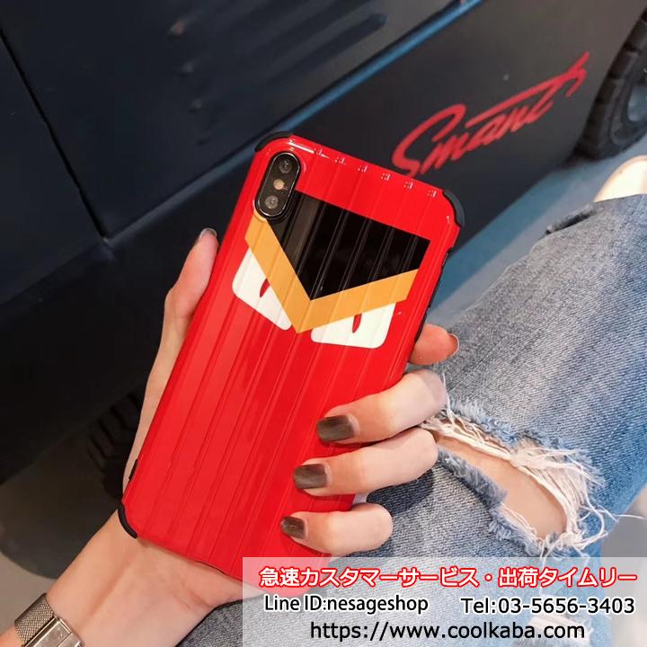 フェンディ iPhoneXs Maxカバー オシャレ