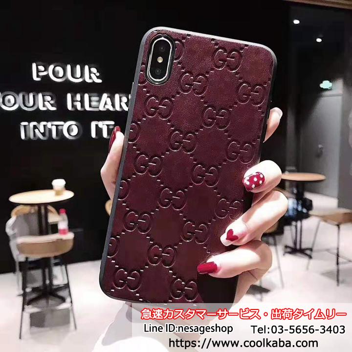 エンボス galaxy s9/s8plusケース グッチ