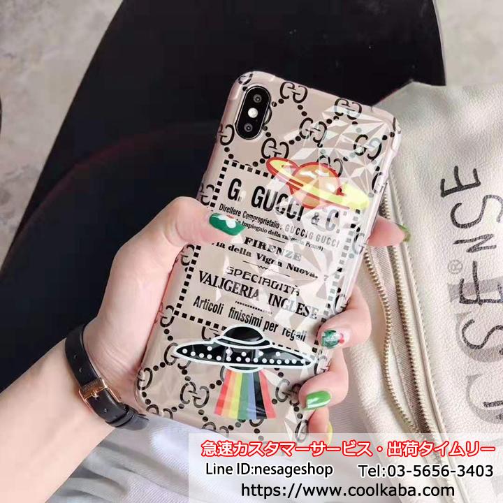 グッチ iPhone11 PRO MAXケース 上品 パロディ風 iPHONExs カバー Gucci