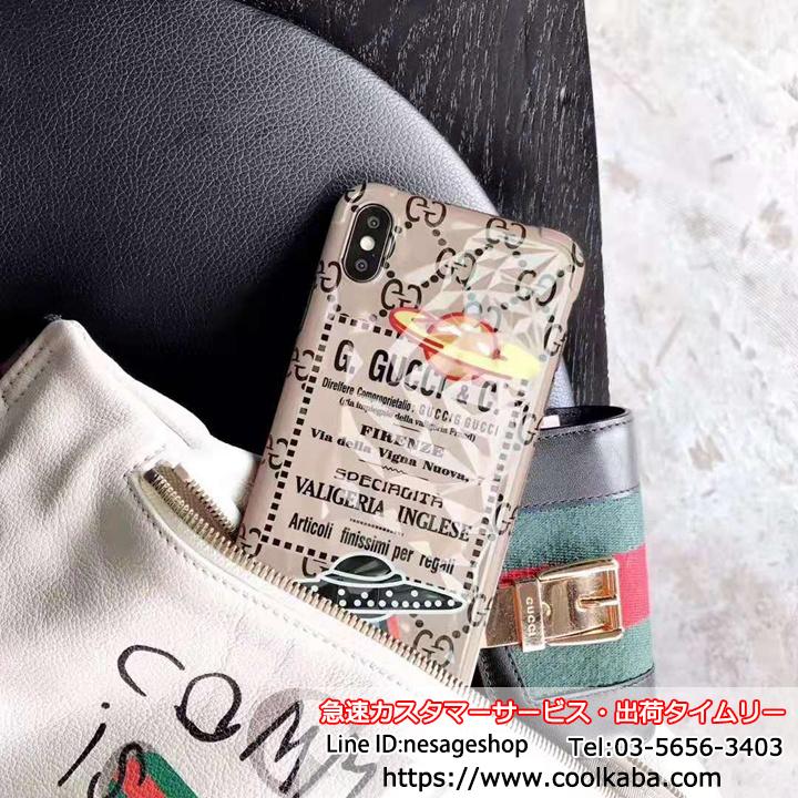 Gucci アイホンxr/xカバー カップル用 iPHONE xsmaxカバー グッチ 菱形柄