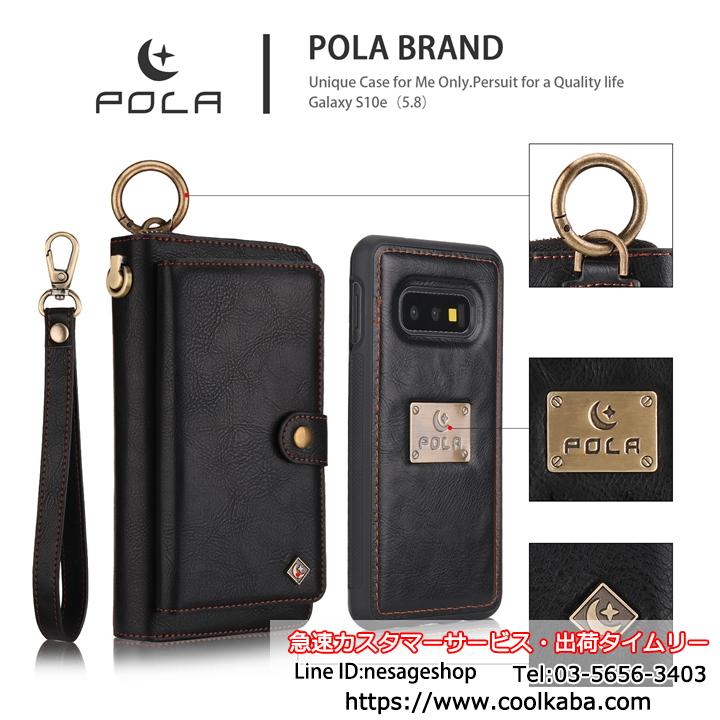 POLA ギャラクシーs10 ケース 手帳型