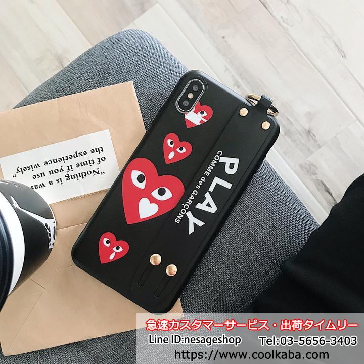プレイ iphoneXR/Xケース ハート