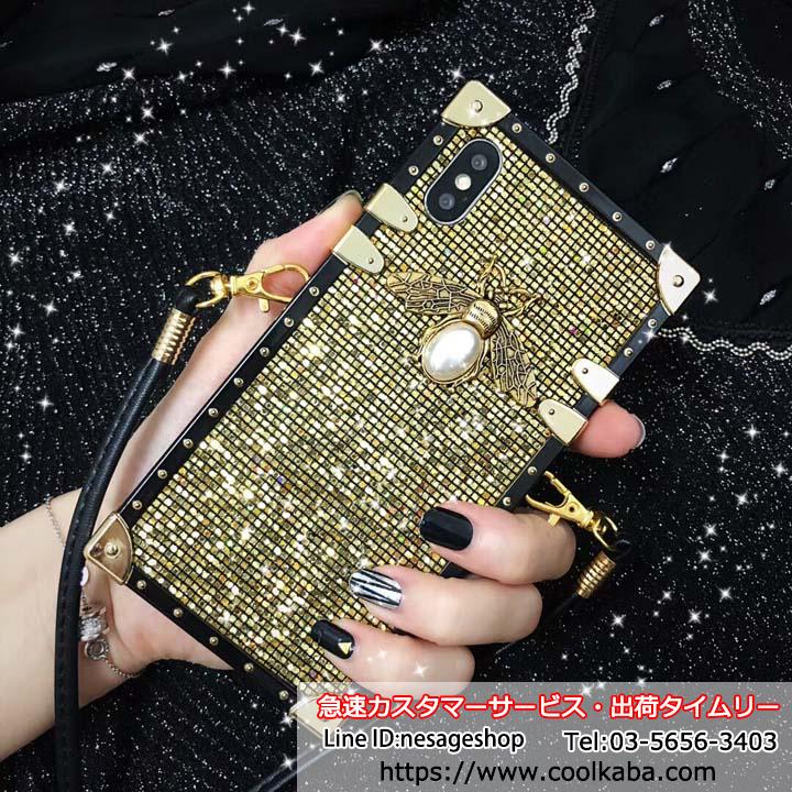 グッチ iphonexs マックスケース 真珠