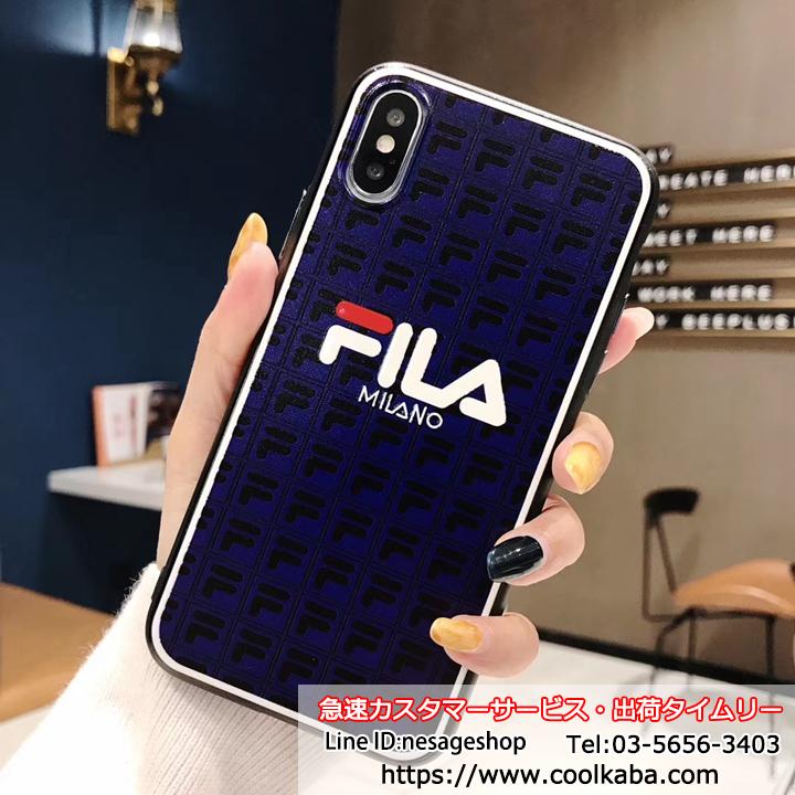 FILA iPhoneXSMaxカバー オシャレ