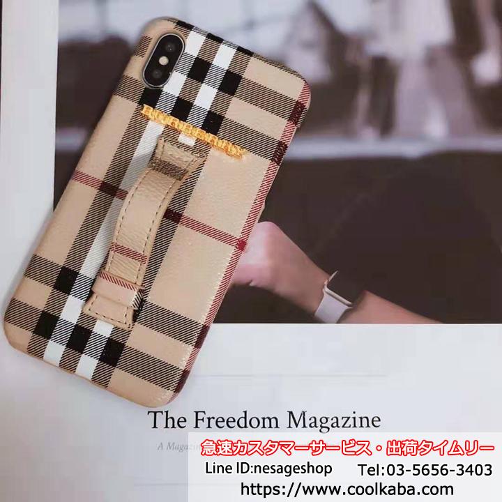 チェック柄 iphonexrカバー Burberry