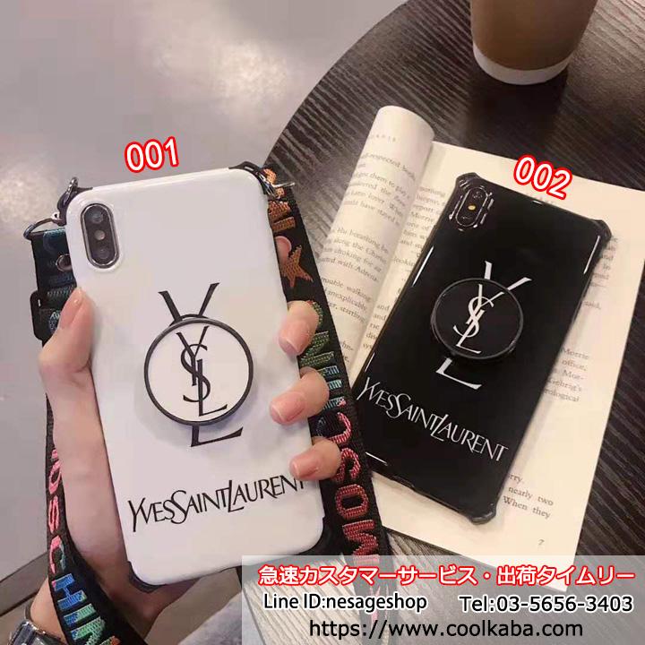 YSL iphone XS/11/11proケース 気嚢支え サンローラン アイフォン xs