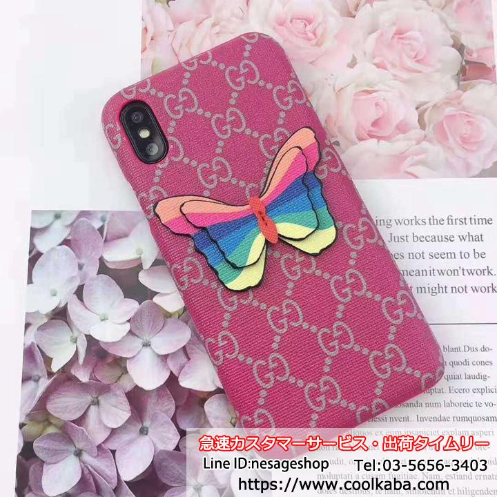 グッチ iphone8PLUSカバー エレガント風