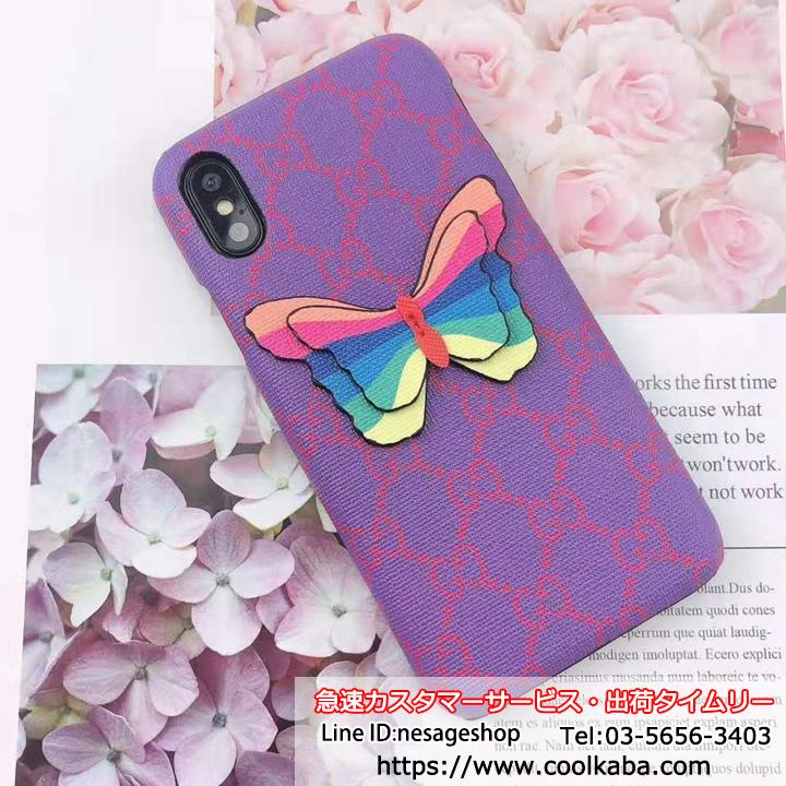 グッチ アイフォンxs max カバー 可愛い