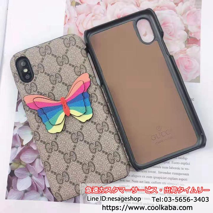 グッチ iphone8PLUSカバー エレガント風