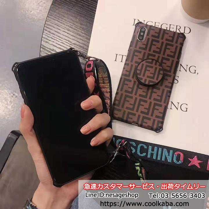 気嚢支え iPhone 11/XS Maxカバー fendi