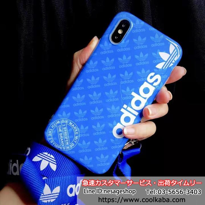 アディダス iPhone XR/11 カバー お洒落