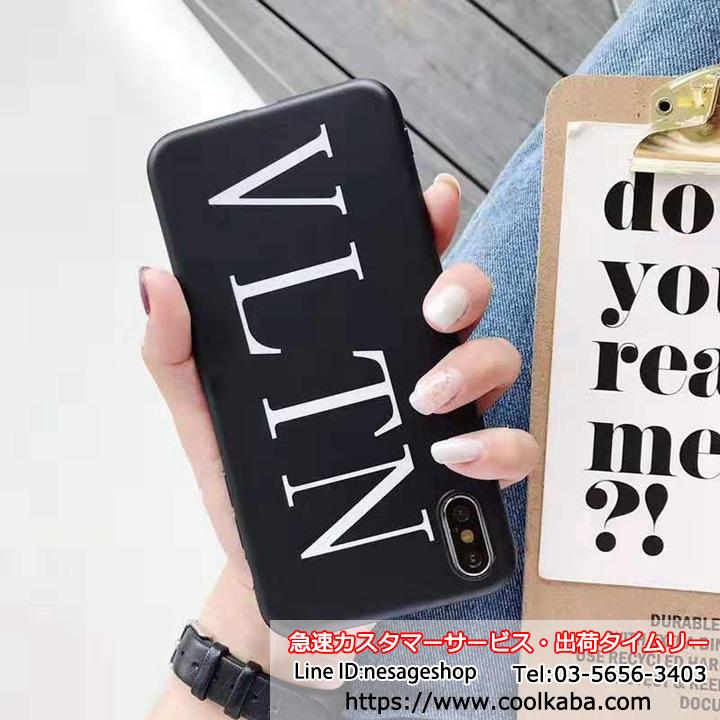 iPhone11/11 PROケース VLTN ヴァレンティノ IPHONE XS MAXケース 英字