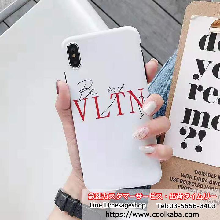 ヴァレンティノ IPHONE XS MAXケース 英字 iPhone11/11 PROケース VLTN 