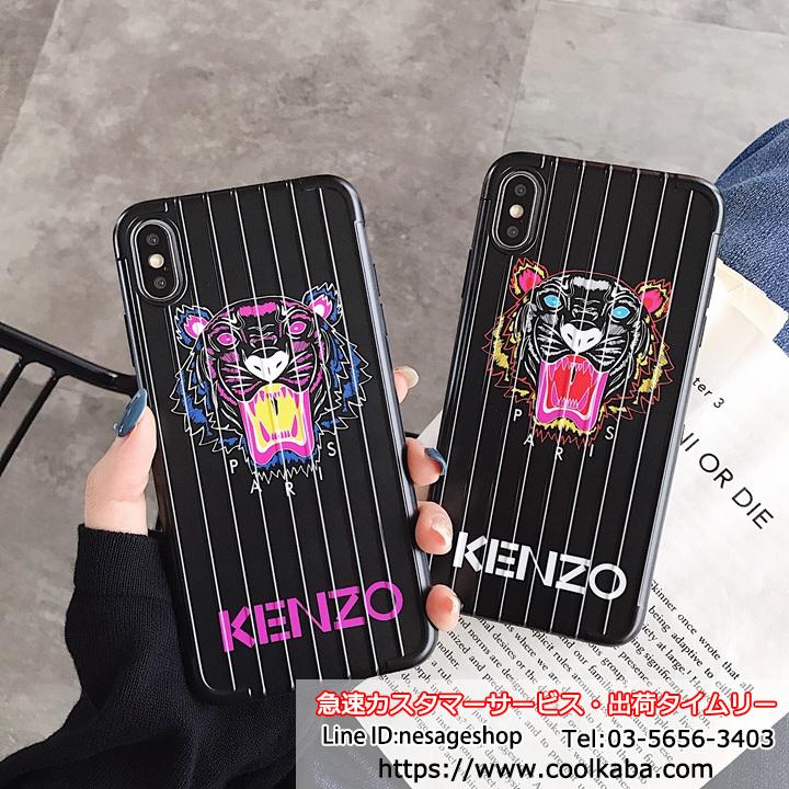 ケンゾー iphone11 プロマックスケース パロディ kenzo iphonexs xsmaxカバー 薄型 ペア用ケース