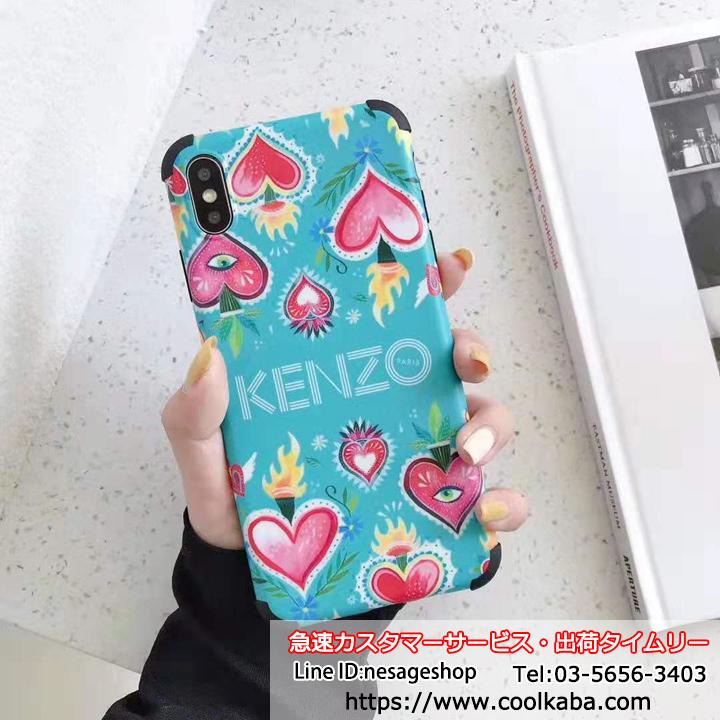 ケンゾーiPhoneX/8 PLUS 携帯カバーゾーカバー
