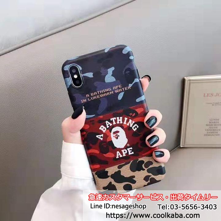 iPhoneXR/XS ケース BAPE