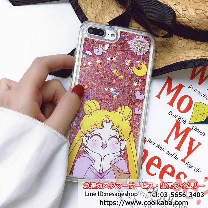 美少女戦士 Iphone11 11 Proケース 流砂 Iphonexr Xs Maxカバー セーラームーン アイフォン8 プラスケース 可愛い