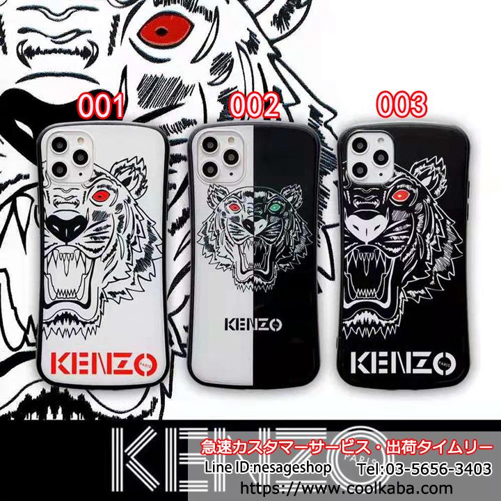 kenzo アイフォン11 11proケース 虎頭 ケンゾー iphonexr