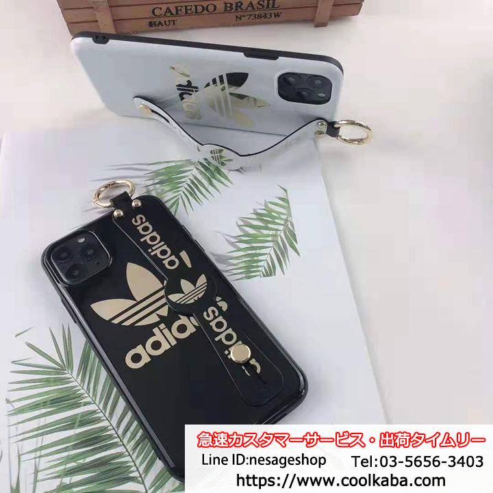 三つの葉 iPhone XRカバー ADIDAS