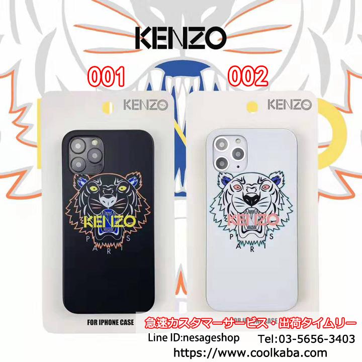 ケンゾー iphone11 pro maxケース 虎頭 kenzo アイフォンxr xsマックス